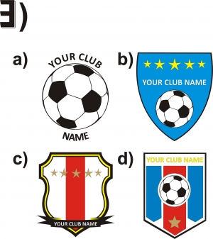 3) Club Emblems